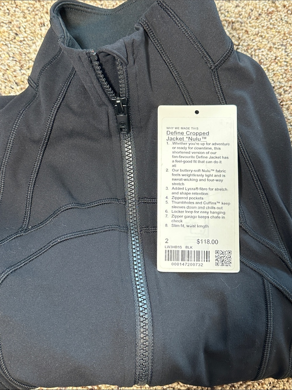 Lululemon Define Cropped Jacket - Picture 3 of 3